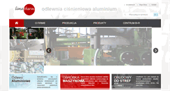 Desktop Screenshot of limatherm.pl